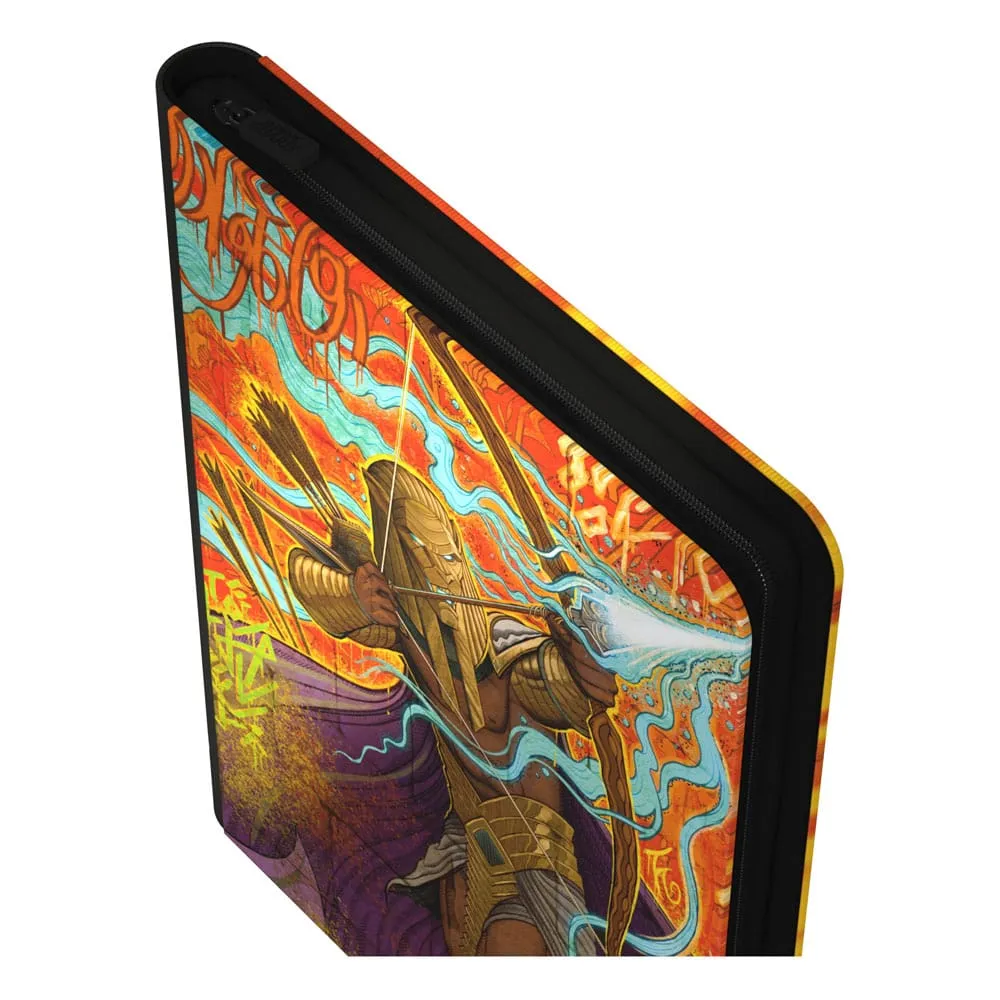 Ultimate Guard Zipfolio 18-Pocket Xenoskin (360 double-sleeved cards) Magic: The Gathering "Aetherdrift" - Ketramose the New Dawn
